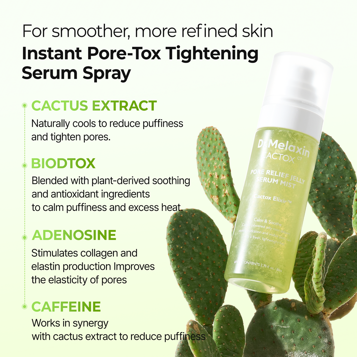 Cactox Deep Cleansing & Pore Care 4-Step Set - image 6